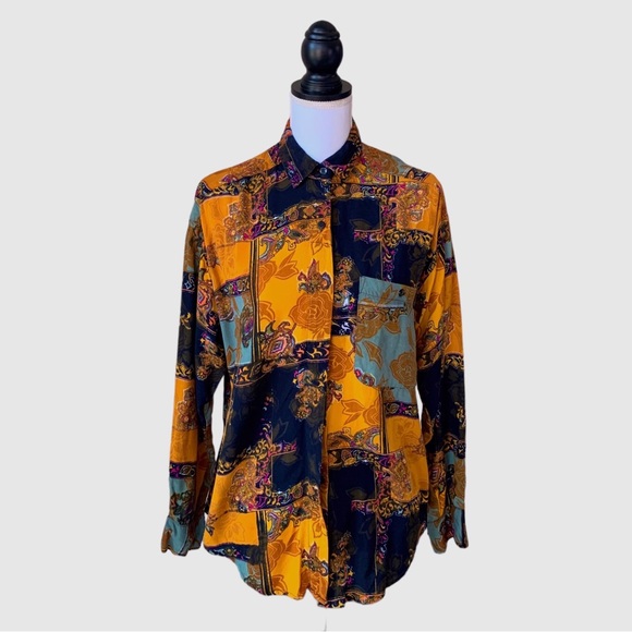 SHORT CIRCUIT VINTAGE COLORFUL SHIRT - Picture 15 of 15
